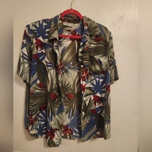 Tropical button up